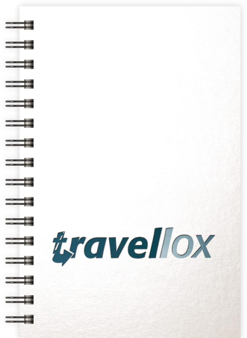 Custom GlossMetallic Journals SeminarPad Notebook (5.5"x8.5")