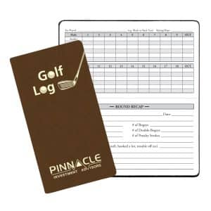 Custom Golf Log w/ Canyon Cover