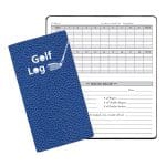 Custom Golf Log w/ Cobblestone Cover - 1