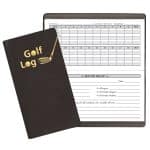Custom Golf Log w/ Continental Cover - 1