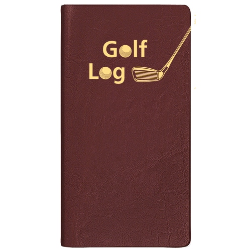 Custom Golf Log w/ Continental Cover - 3