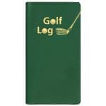 Custom Golf Log w/ Continental Cover - 4