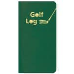 Custom Golf Log w/ Leatherette Cover - 5