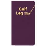 Custom Golf Log w/ Leatherette Cover - 9