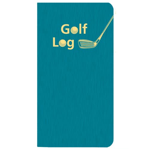 Custom Golf Log w/ Shimmer Cover - 2