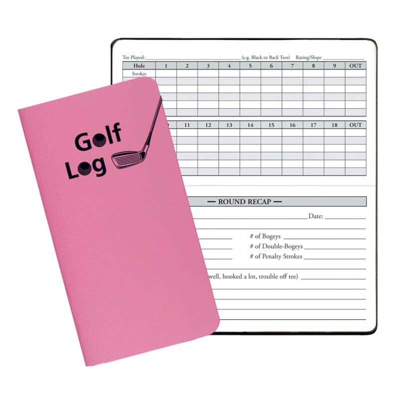 Custom Golf Log w/Twilight Cover - 1