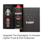 Custom High Polish Black Zippo® Windproof Lighter - 4