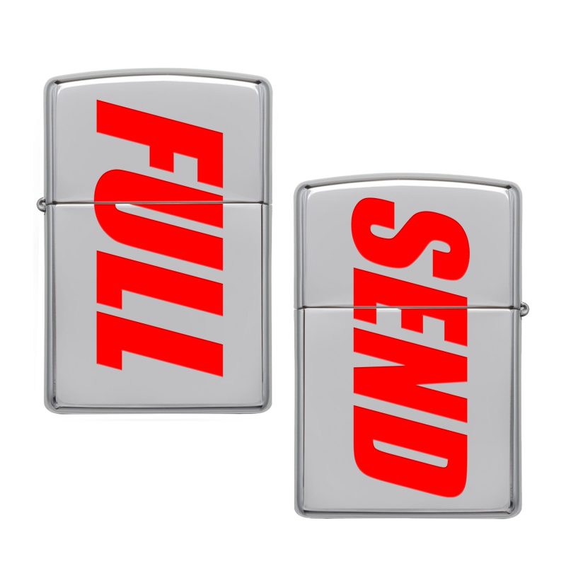 Custom High Polish Chrome Zippo® Windproof Lighter - 3