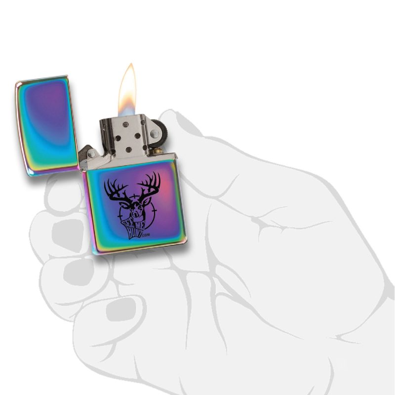 Custom High Polish Multi-Color Zippo® Windproof Lighter - 2