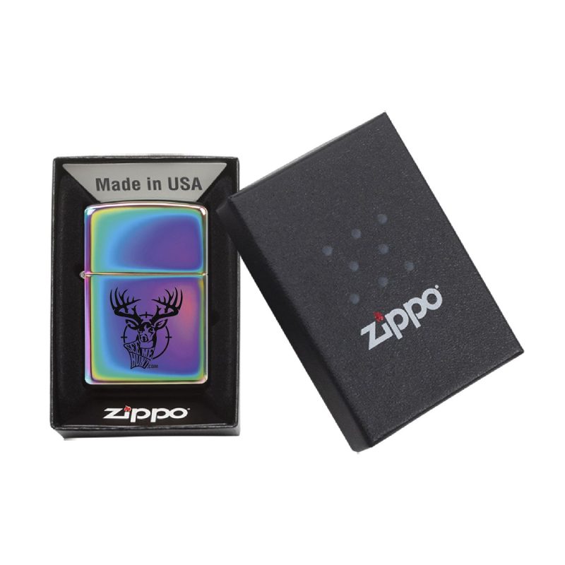 Custom High Polish Multi-Color Zippo® Windproof Lighter - 3