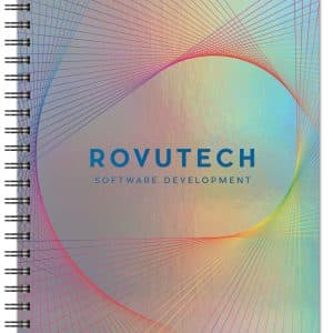 Custom Holographic Rainbow™ Journal Large NoteBook (8.5"x11")