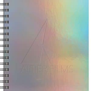 Custom Holographic Rainbow™ Journal Medium NoteBook (7"x10")