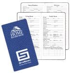Custom Home Record Book w/ Cobblestone Cover