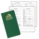 Custom Home Record Book w/ Leatherette Cover - 1