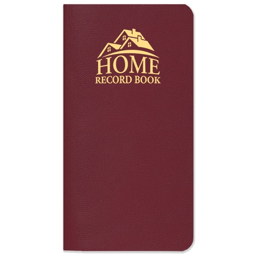 Custom Home Record Book w/ Leatherette Cover - 4