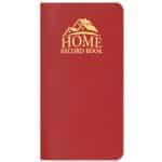 Custom Home Record Book w/ Leatherette Cover - 5