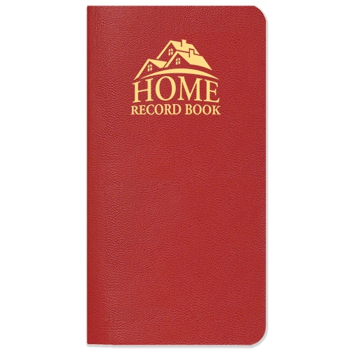 Custom Home Record Book w/ Leatherette Cover - 5