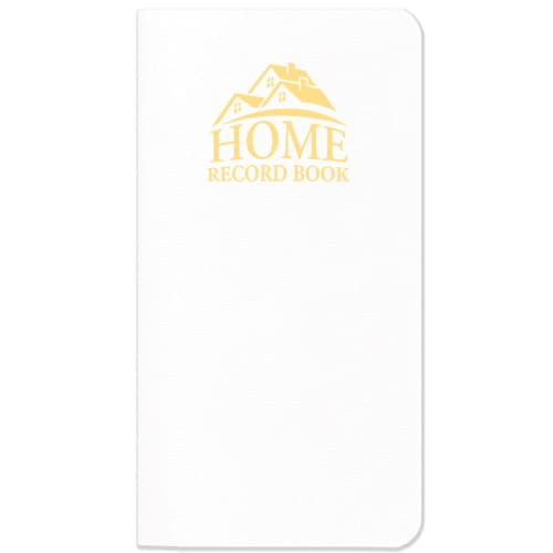 Custom Home Record Book w/ Leatherette Cover - 6