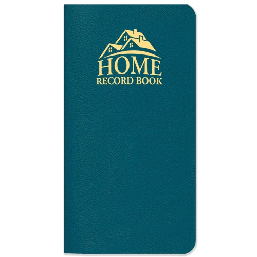 Custom Home Record Book w/ Leatherette Cover - 7