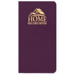 Custom Home Record Book w/ Leatherette Cover - 8