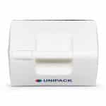 Custom Igloo® Playmate Pal™ 7 Qt Cooler - White-Majestic Blue - 6