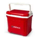 Custom Igloo® Profile II 16 Qt Cooler - White-Red Star - 3