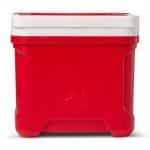 Custom Igloo® Profile II 16 Qt Cooler - White-Red Star - 8
