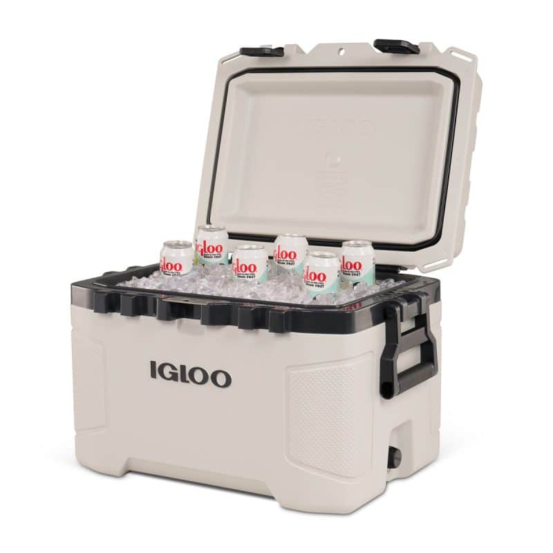 Custom Igloo® Trailmate 50 Qt Hard Side Cooler - Bone - 7