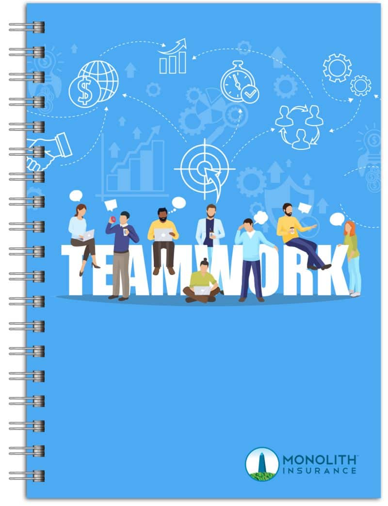 Custom ImageBook™ Medium NoteBook (7"x10") - 1