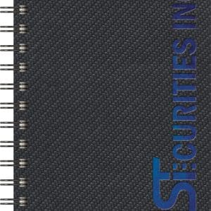 Custom IndustrialMetallic Journals NotePad (5"x7")