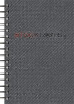 Custom IndustrialMetallic Journals SeminarPad (5.5"x8.5")