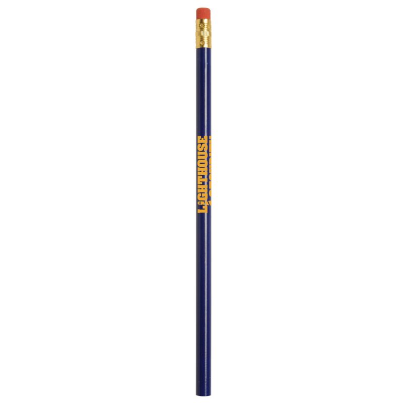 Custom Jo-Bee Economy Line Round Pencil - 5