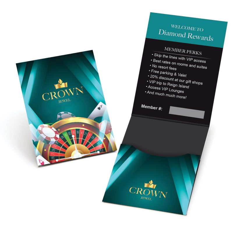 Custom Key Card Holder-Top Open