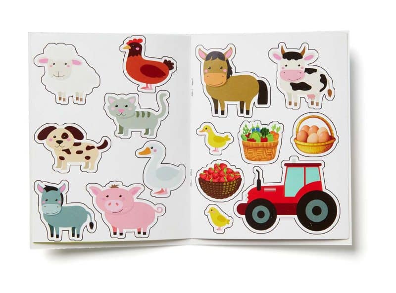 Custom Kid's Reusable Sticker Activity Book - 1
