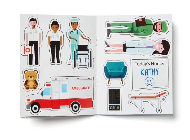 Custom Kid's Reusable Sticker Activity Book - 5