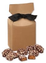 Custom Kraft Gift Box w/English Butter Toffee - 1