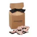 Custom Kraft Gift Box w/Peppermint Bark