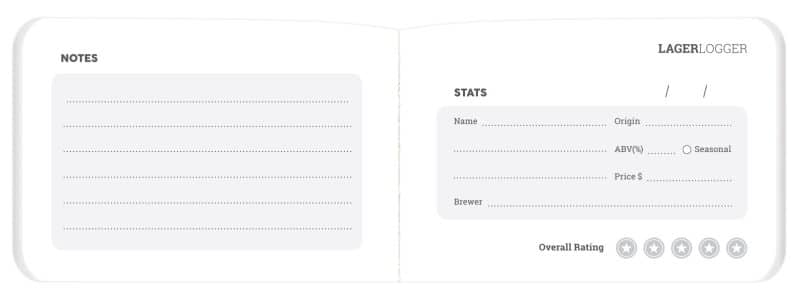 Custom Lager Classic LifestyleJotters™ Notebook (5"x3.5") - 1