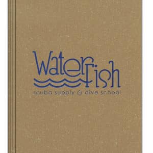 Custom Large Deluxe LeatherWrap™ Refillable Journal (7"x8.75")