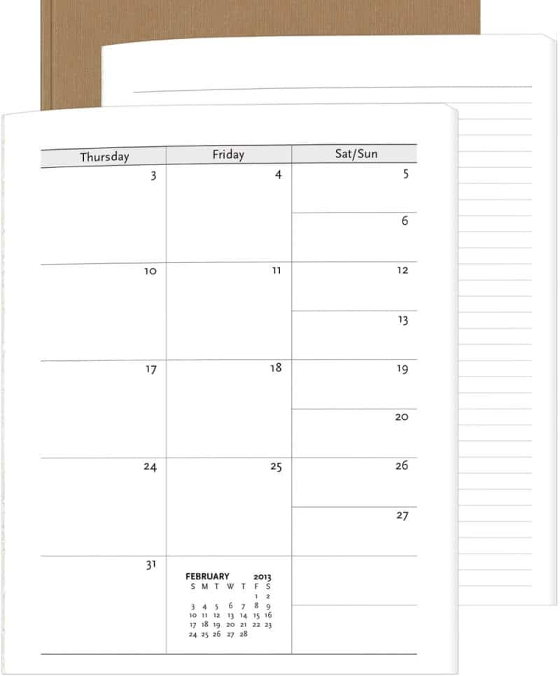 Custom Large HybridPlanners™ PerfectBook™ (8.5"x11") - 3