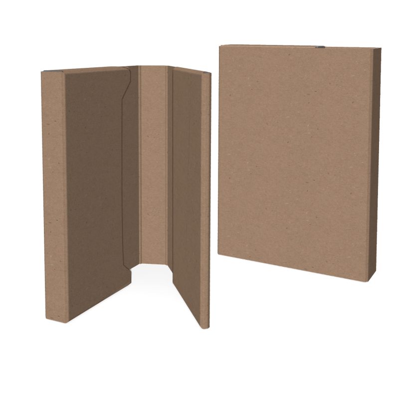 Custom Large Portfolio 2 Pocket Folder (9.313"x12.75"x1.75") - 7