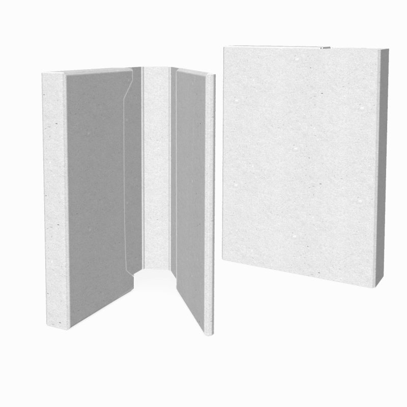 Custom Large Portfolio 2 Pocket Folder (9.313"x12.75"x1.75") - 9