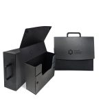 Custom Large Portfolio Briefcase Style w/ Velcro (12"x9.75"x4")