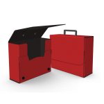 Custom Large Portfolio Briefcase Style w/ Velcro (12"x9.75"x4") - 4