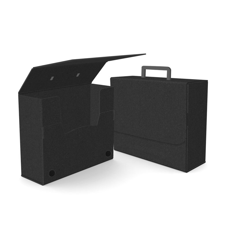 Custom Large Portfolio Briefcase Style w/ Velcro (12"x9.75"x4") - 7