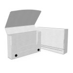 Custom Large Portfolio Legal Sized w/ Elastic (16.25"x9.5"x3.125") - 1