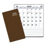 Custom Large Print Monthly Pocket Planner w/ Canyon Cover (3-1/2"x6-1/2") - 1