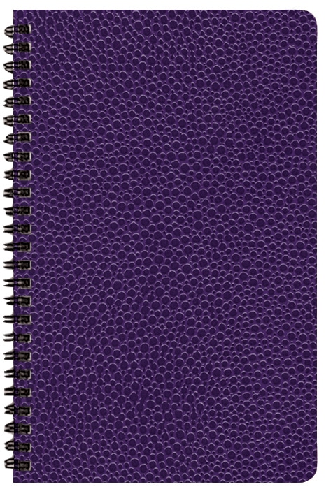 Custom Large Print Weekly Desk Planner w/ Cobblestone Cover - 2