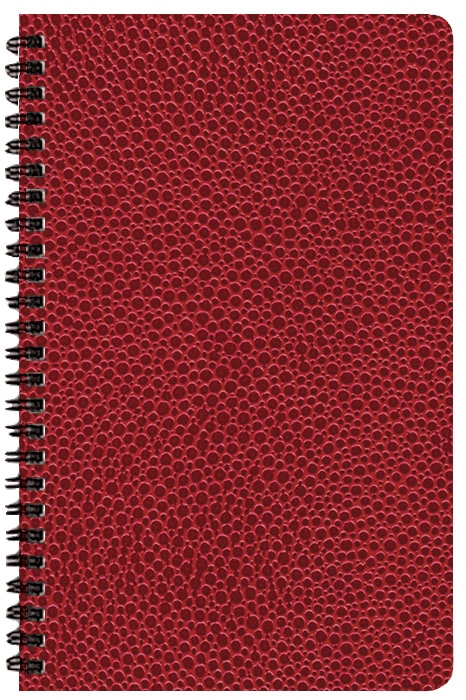 Custom Large Print Weekly Desk Planner w/ Cobblestone Cover - 3