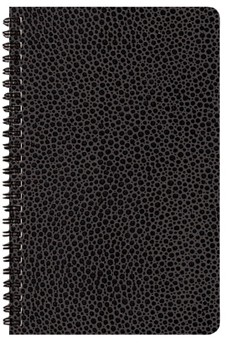 Custom Large Print Weekly Desk Planner w/ Cobblestone Cover - 4